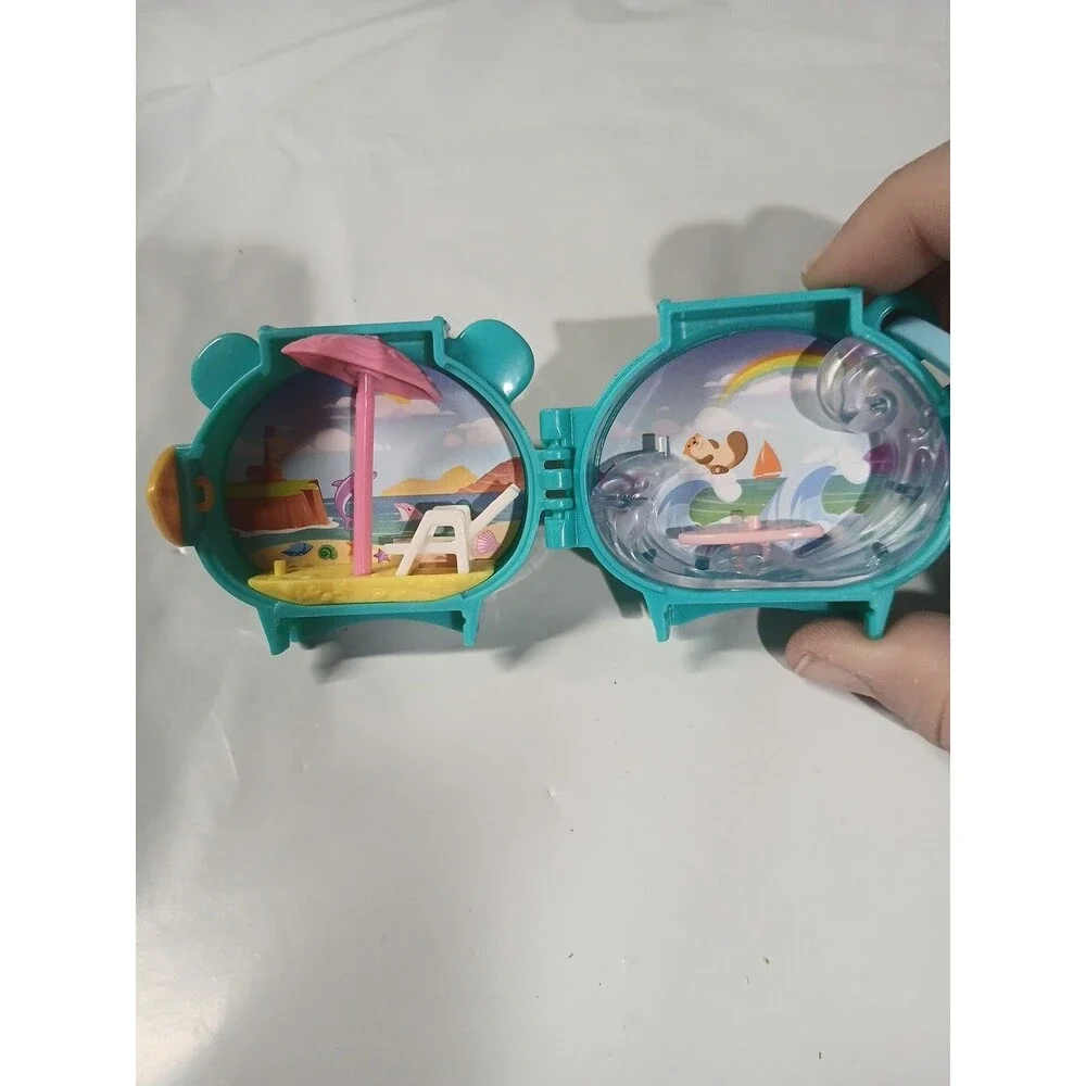 2021 MATTEL--POLLY POCKET PET CONNECTS--OTTER PLAYSET Vaction Theme no doll